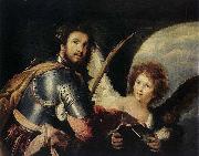 Bernardo Strozzi, St Maurice and the Angel